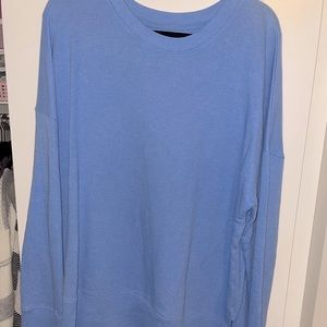 Periwinkle tunic sweatshirt